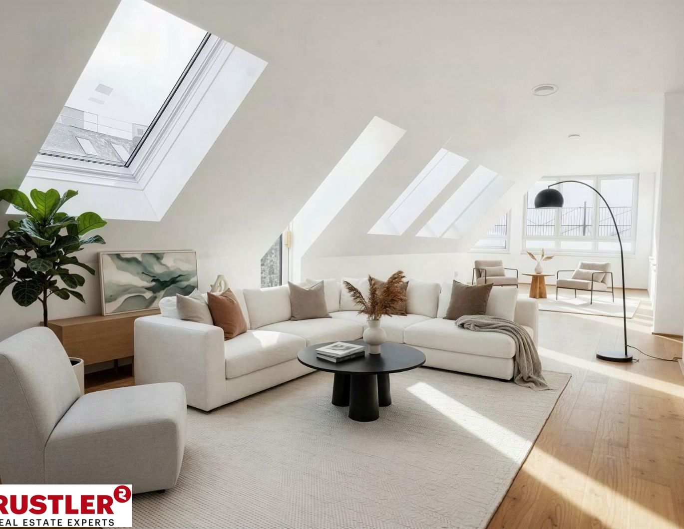 Penthouse-Erstbezug mit 360° Panoramablick