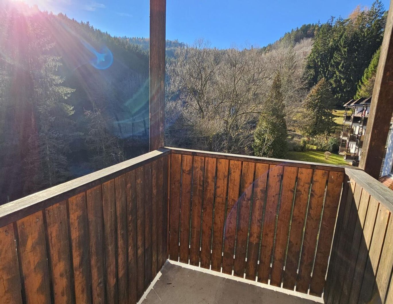 1 ZIMMERWOHNUNG MIT BALKON IN ABSOLUTER RUHELAGE