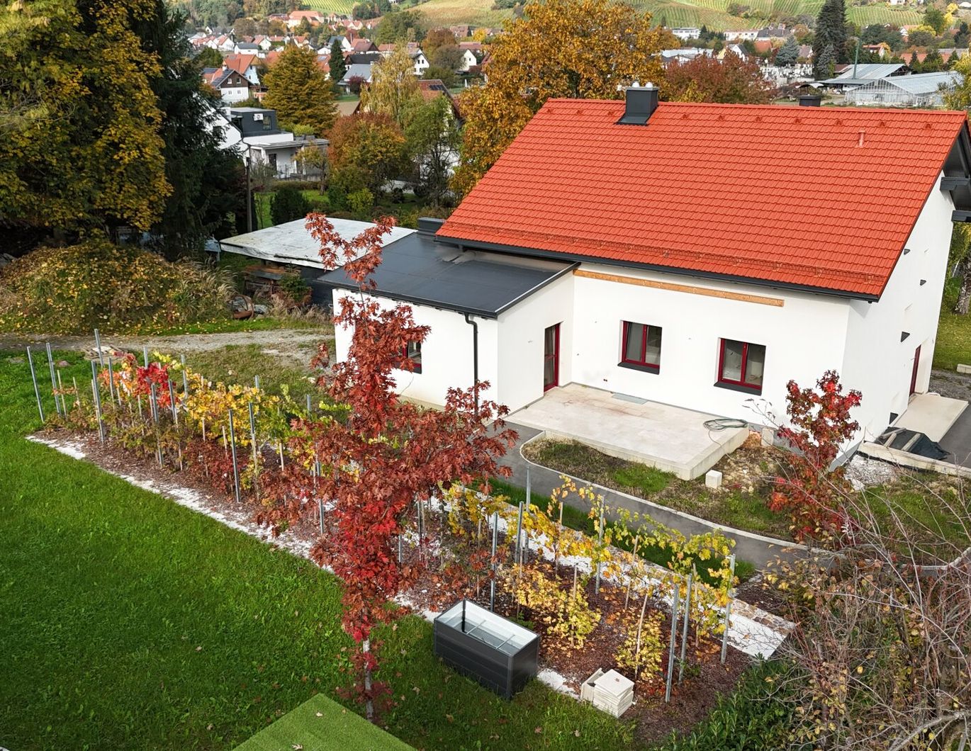 Deutschlandsberg! Mehrparteienhaus inkl. 3 Wohneinheiten im Rohbauzustand mit Blick auf die Burg Deutschlandsberg