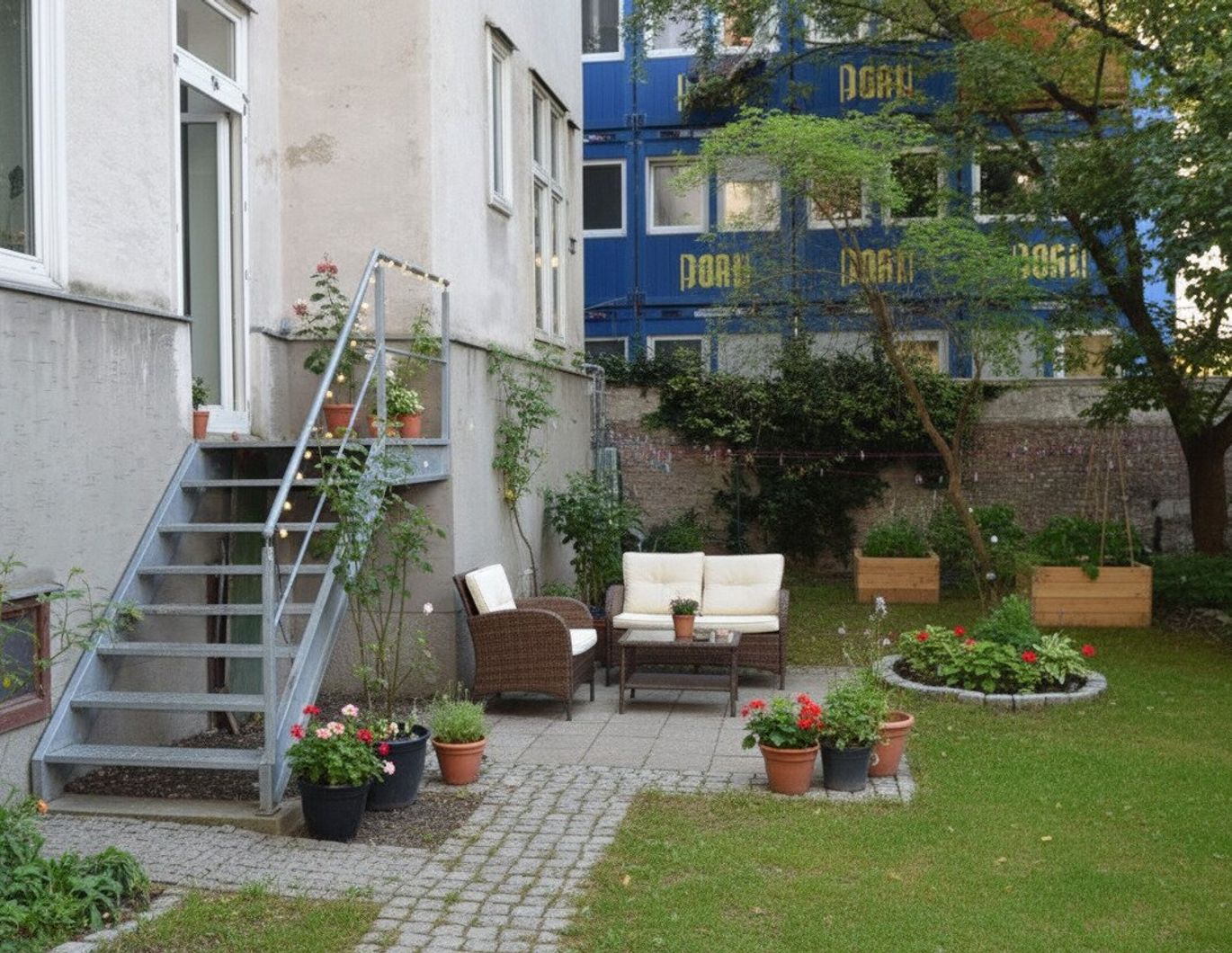 Gartenwohnung zum Selbstgestalten!