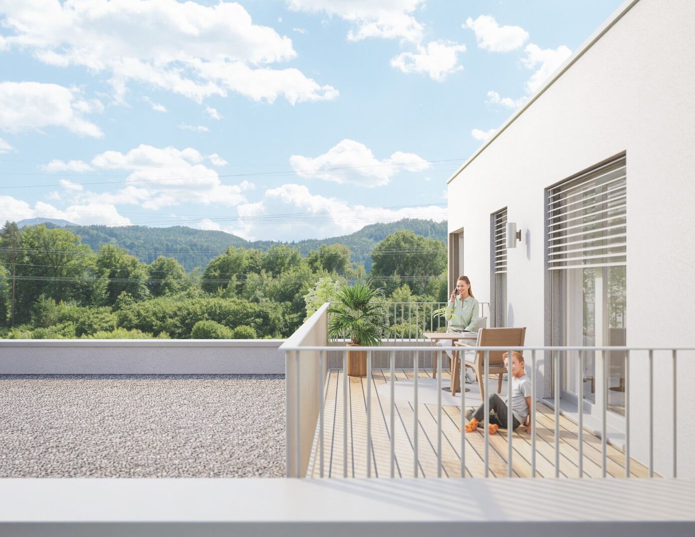 Kaiserallee Grafenstein - Einfamilienhaus belagsfertig (gekoppelt)