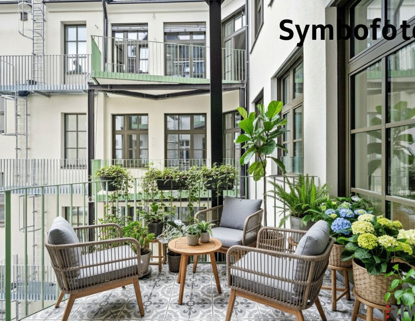 **Traumwohnung mit Balkon und 3.55m Raumhöhe in ehemaliger Fabrik**