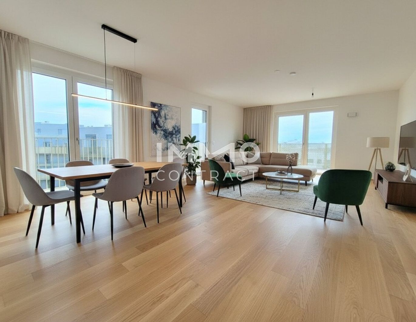 3-Zimmer-Familienwohnung in Grünruhelage mit XXL-Balkon