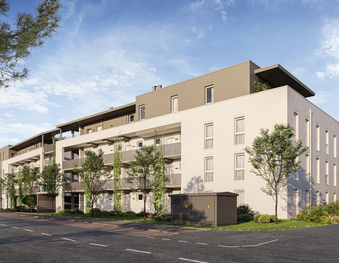 Luxuriöse Penthaus-Wohnung, im Neubauprojekt mit Balkon in Graz!