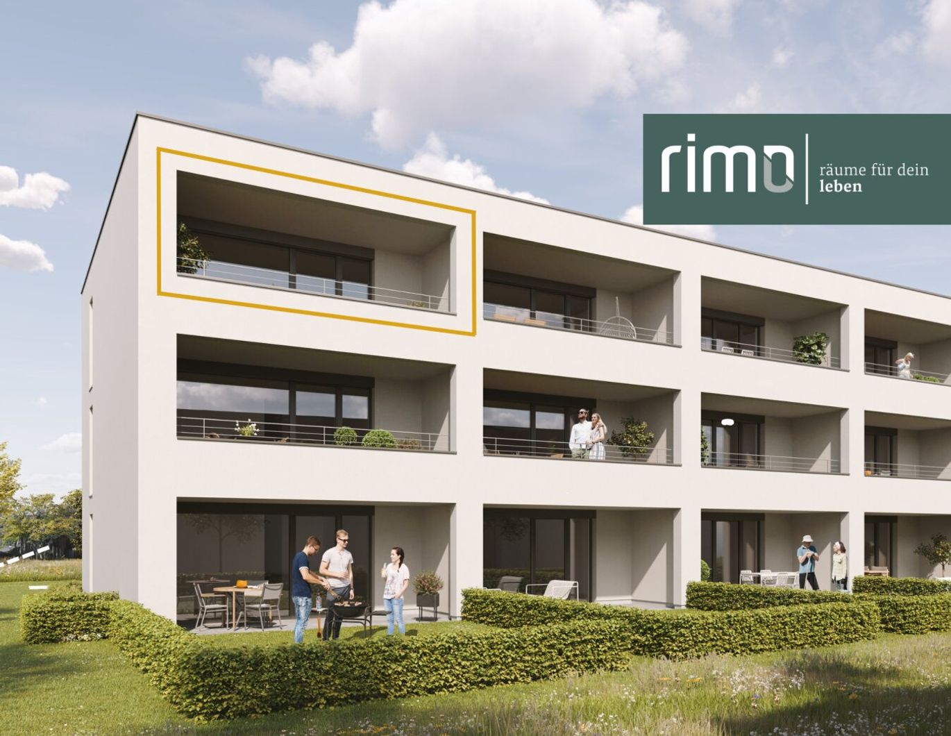 Komfortable 2-Zimmer Wohnungen mit Balkon! | Top 15