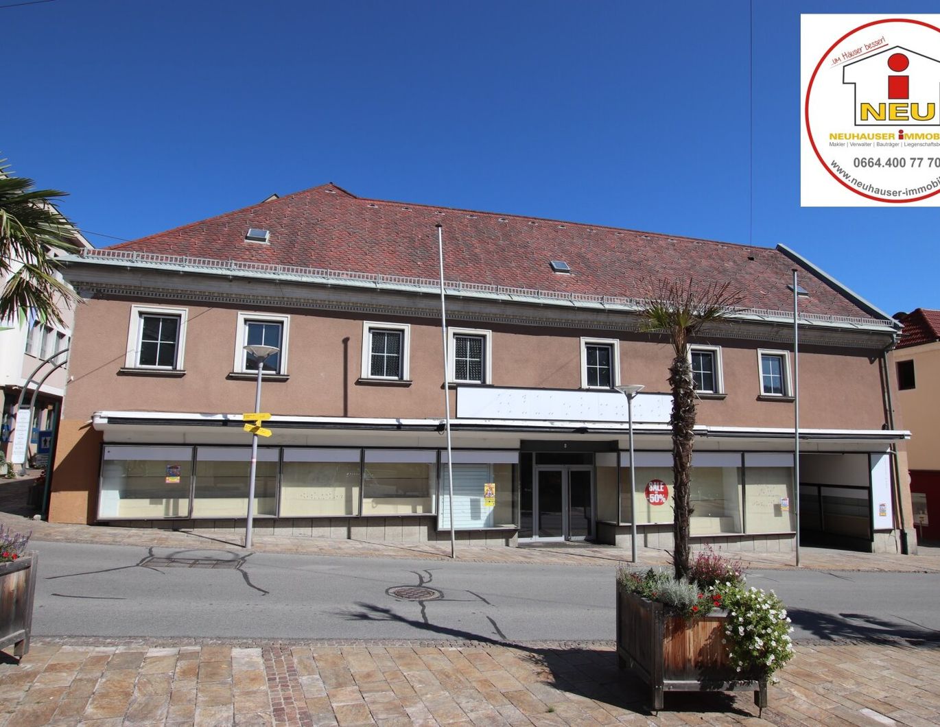 Wohn- und Geschäftshaus mit 550m² im Zentrum von Feldkirchen zum Superpreis
