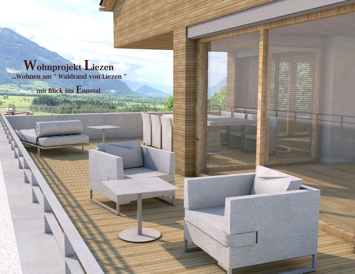 Penthouse mit herrlichem Ausblick und großem Freibereich!