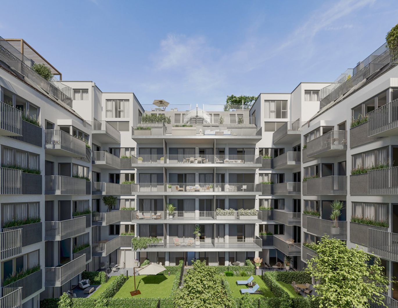 Klein, fein, mein: U6 Burggasse- NEU - WOHNEN AM PARK - Urban & Grün