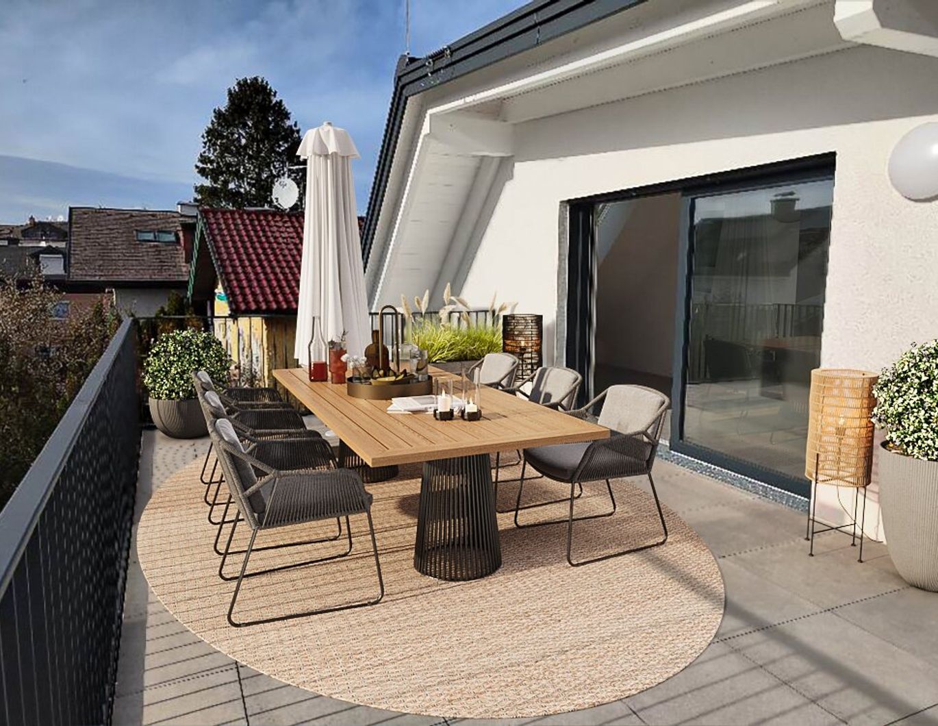 Erlesenes Penthouse im Herzen der Stadt - Erstbezug - Preis inkl. Fertigstellung