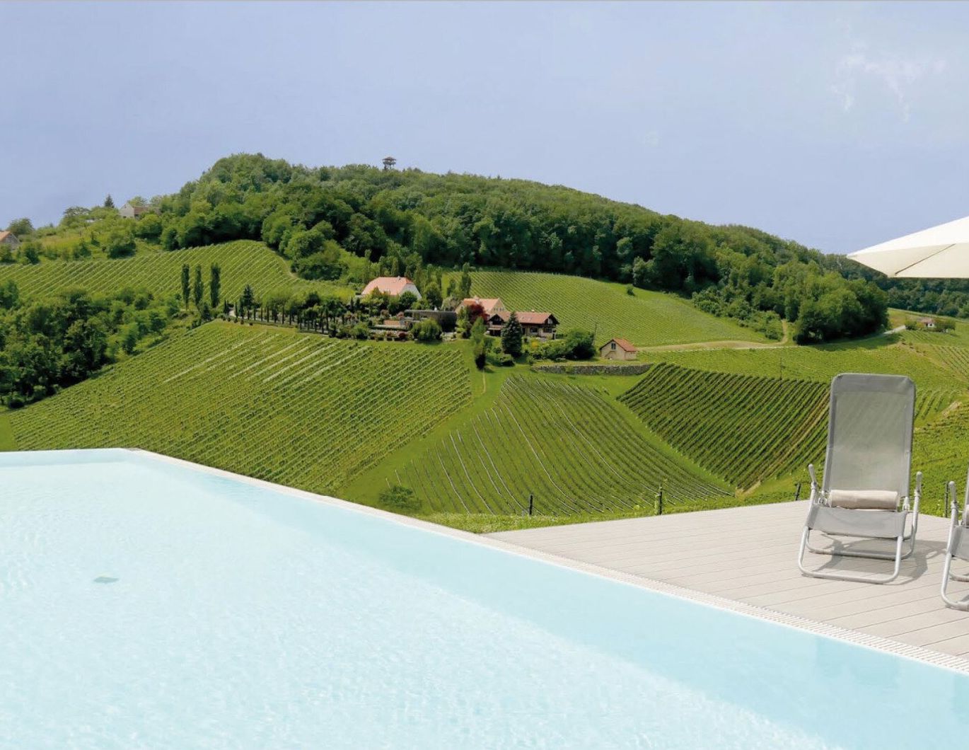 Luxuriöser Zweitwohnsitz in der Südsteiermark - 2 Zimmer Residenz mit Infinty Pool