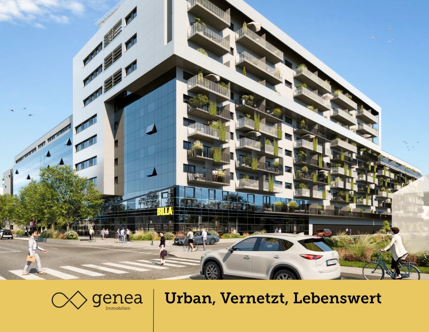Nahe Innenstadt | Urbaner Wohnen | MQG | ERSTBEZUG