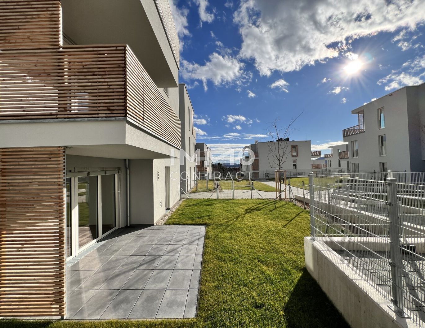 KREMSER WOHNDOMIZIL2Zi- 63qm- Gartenwohnung, 2 Terrassen, Lift, Tiefgarage, in beliebter Grünruhelage