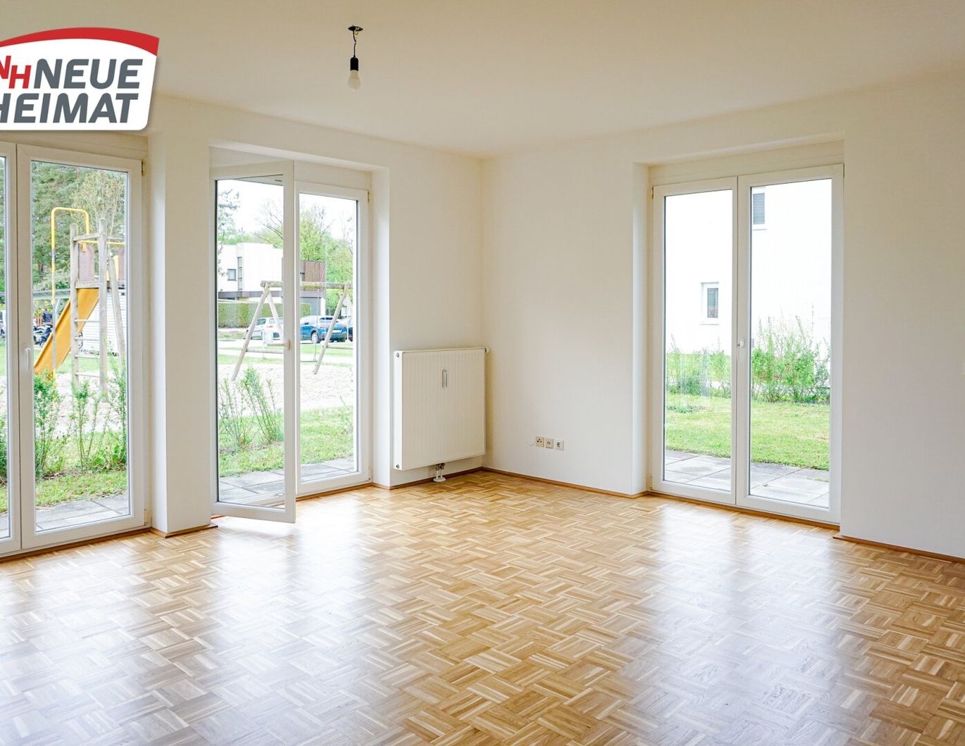 3-ZIMMER-WOHNUNG MIT EIGENGARTEN UND TIEFGARAGENPLATZ IN ENNS!