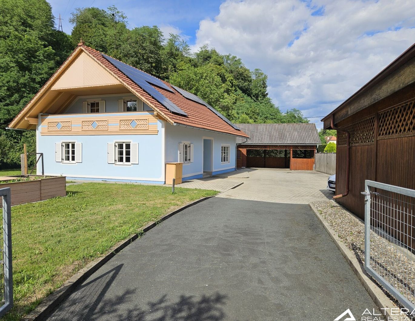 Eibiswald! - Ruhiges und gepflegtes Einfamilienhaus mit Ausbaupotential und Nebengebäude!