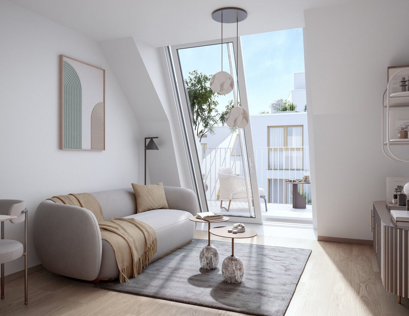 THE TEMPTATION - 2-Zimmer-Wohnung mit herrlicher Freifläche - Idealer Grundriss