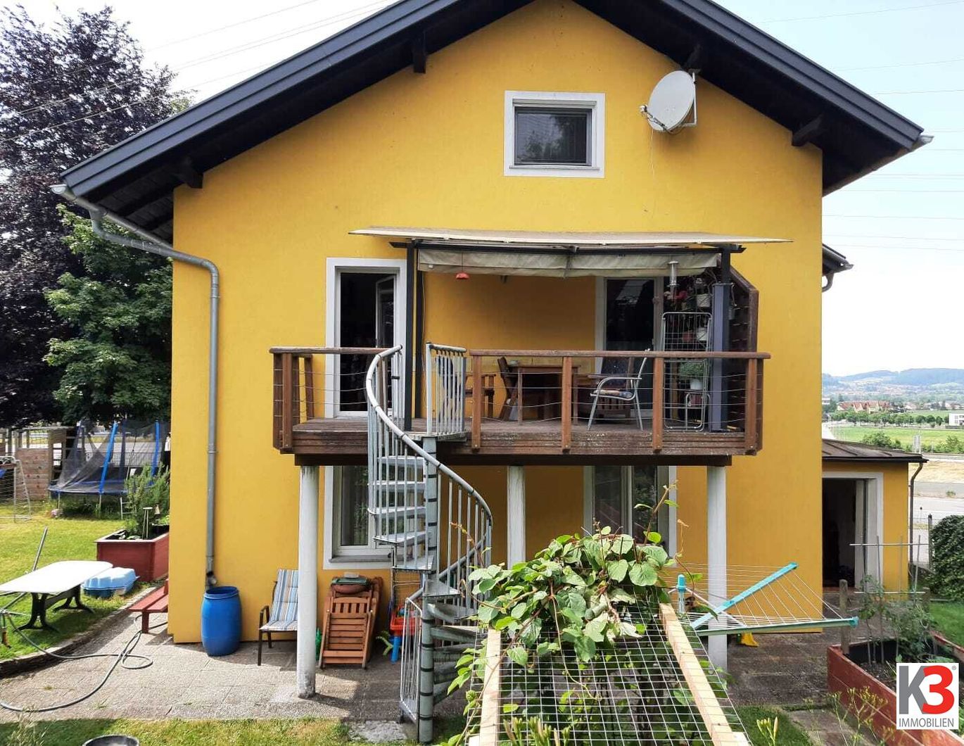 K3 - Zweifamilienhaus in Ranshofen: 8 Zimmer, Garten, Balkon - auch für Anleger geeignet!!