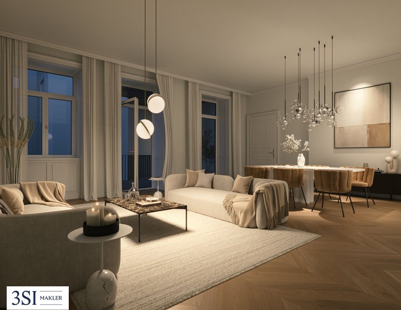 PRUNKSTÜCK: Hochwertig sanierter Altbau - Eleganz und Stil in Toplage