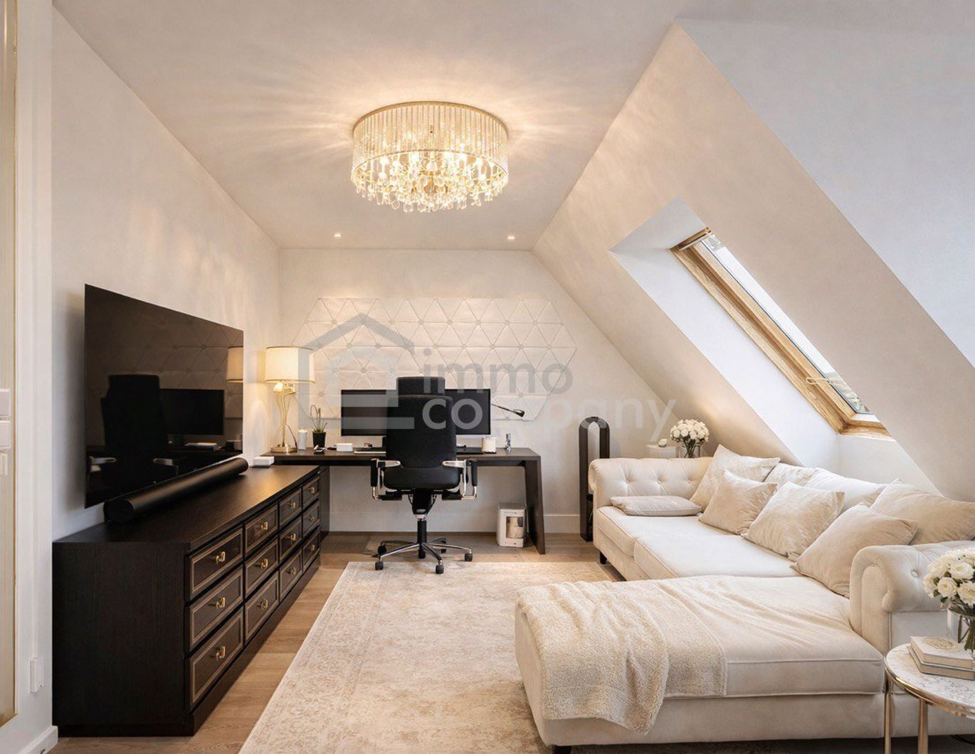 Neue 3-Zimmer-DG-Wohnung mit Panoramafenstern & großer Terrasse - U3-Nähe