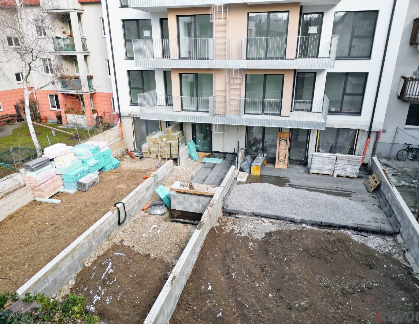 ERSTBEZUG nach Errichtung | 2 Zimmer-Gartenwohnung | südseitig | ruhiger Innenhof | Luftwärmepumpe | optionaler Tiefgaragenplatz