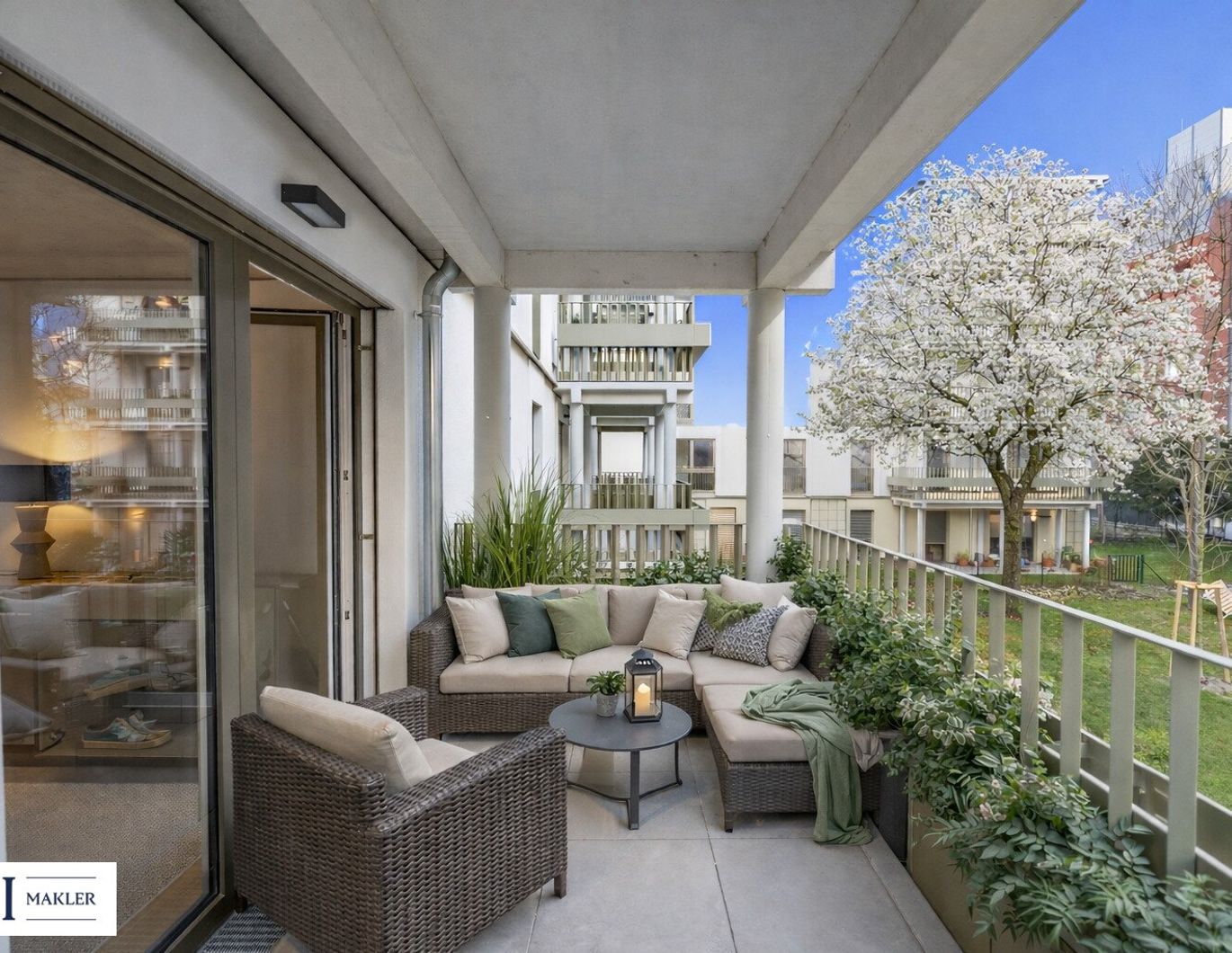 Familienleben im Grünen - mitten in der Stadt