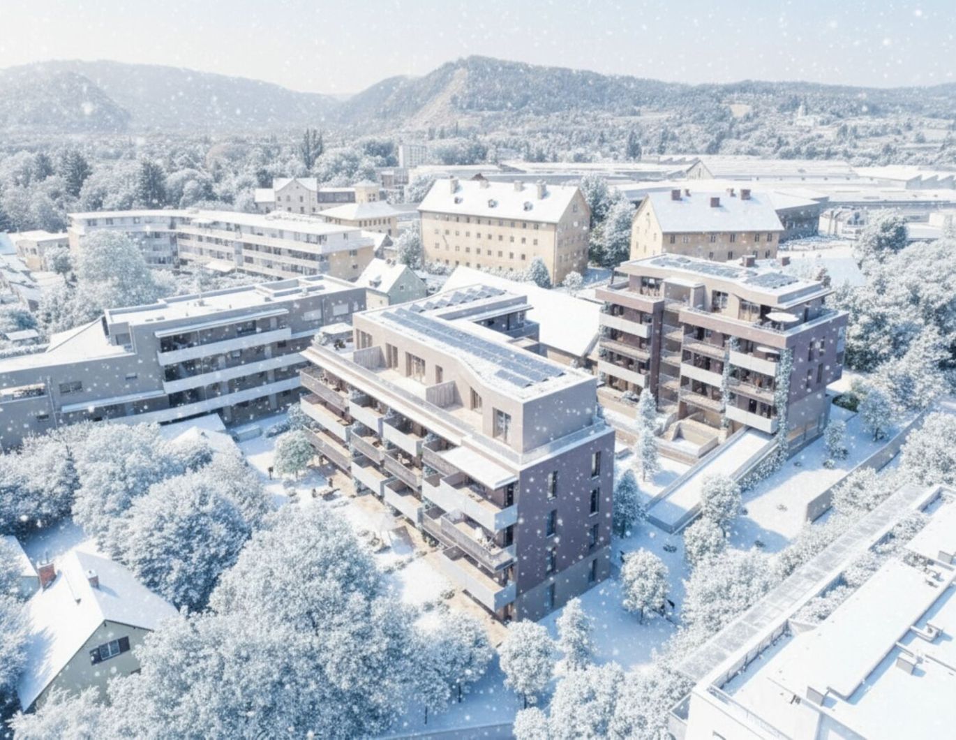 Familienfreundlich in Andritz - 4-Zimmer-Wohnung mit zwei Balkonen