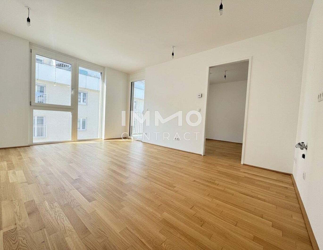Top angebundene Anlegerwohnung - 2-Zimmer Erstbezug mit Balkon - BEIM DONAUUFER