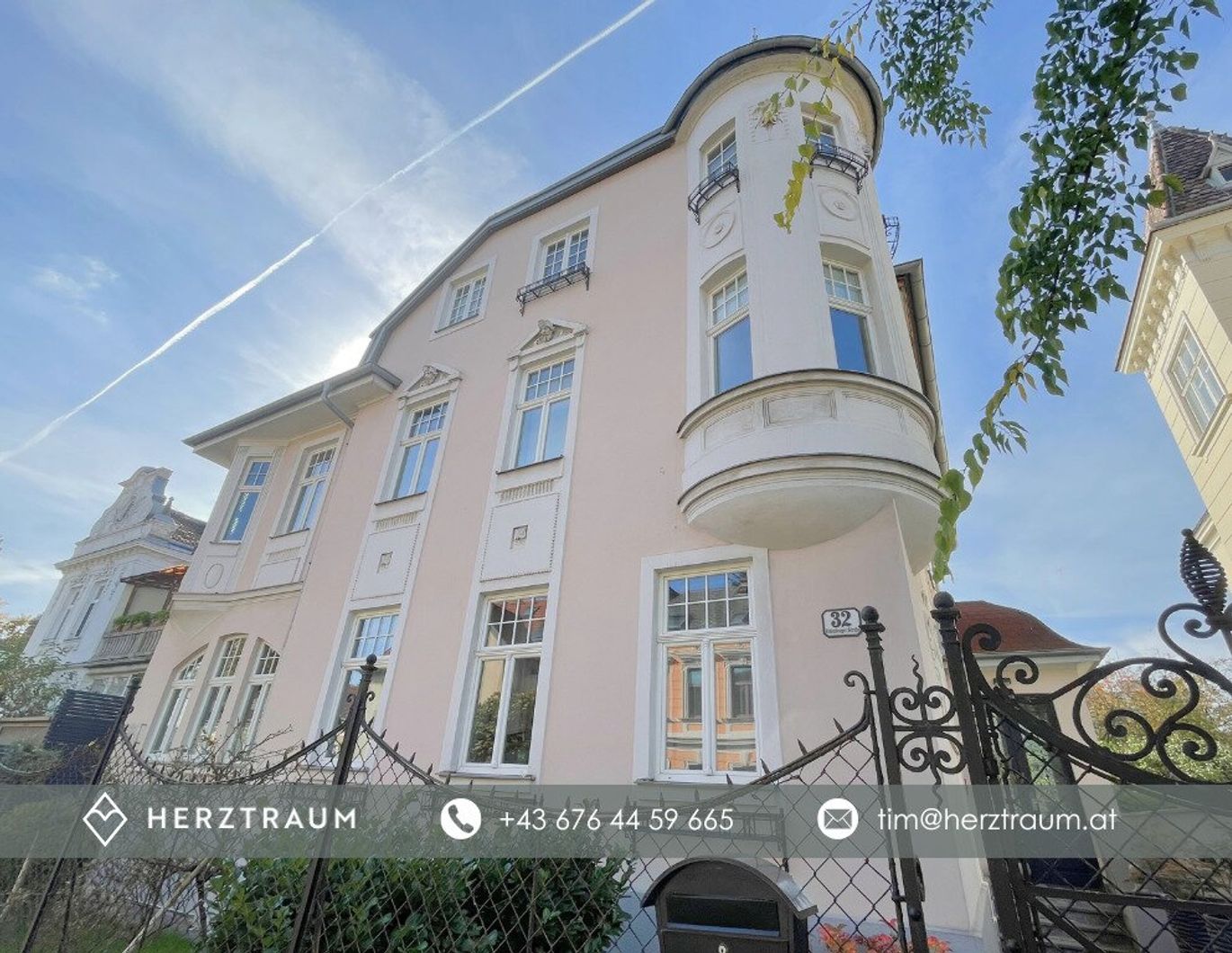 Exklusives Haushälfte in Jahrhundertwende-Villa - 223 m² Wohnfläche mit Garten & Terrasse - Privatverkauf Provisionsfrei