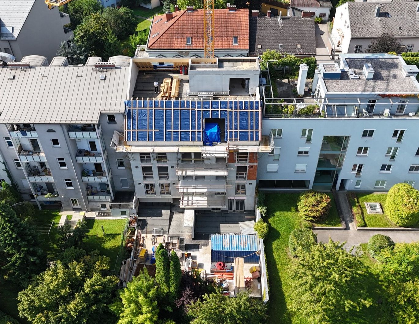 Gemütliche Dachgeschosswohnung mit Balkon in ruhigen Innenhof - Top 11 | Neubauprojekt 