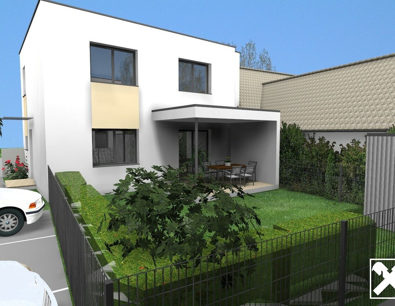 freistehendes Haus - Wohnhausanlage Rohrbacher Straße - Top 1