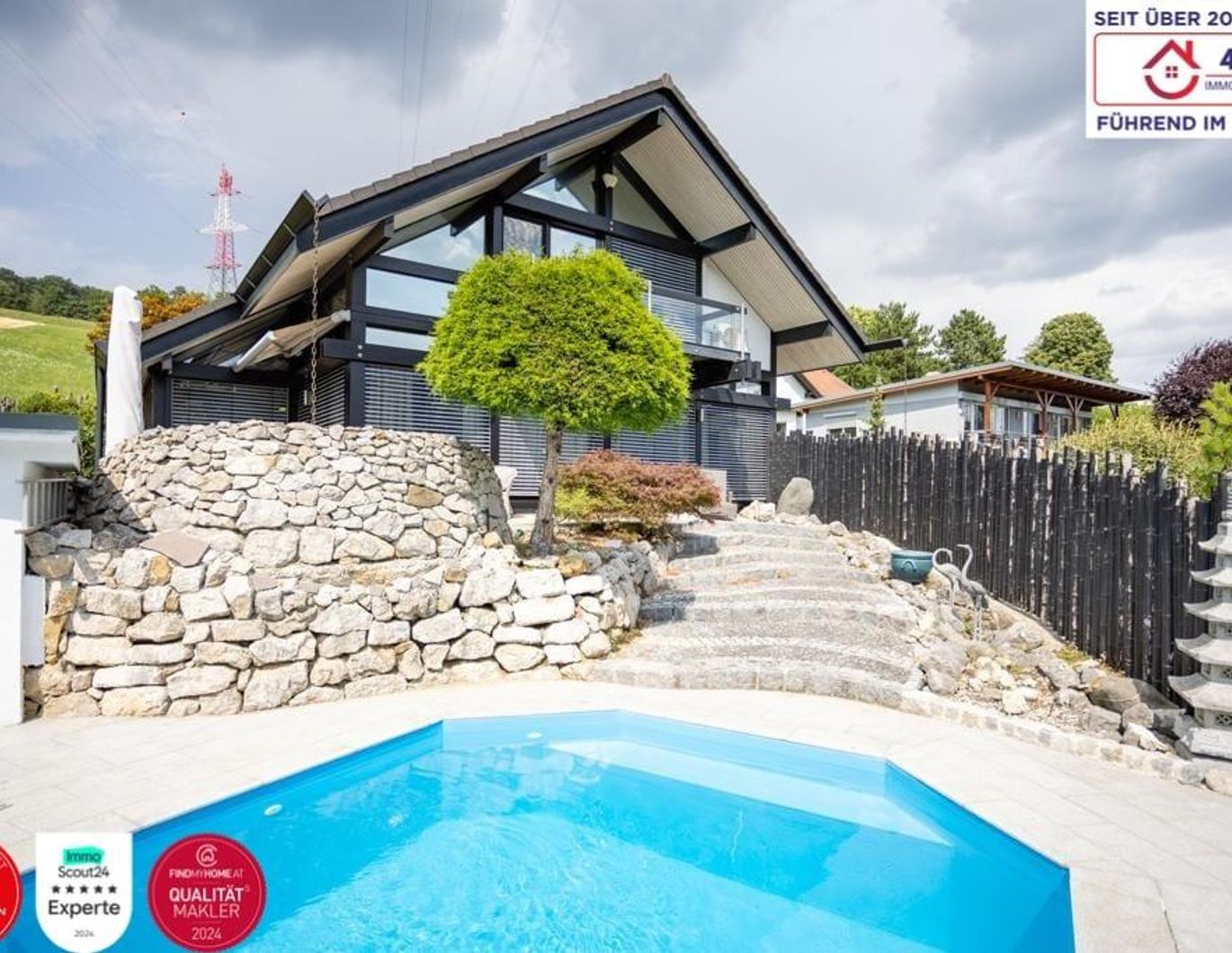 Exklusives HUF Architektenhaus in Maria Gugging! Anzahlung 450.000,00 Euro diskret & direkt vom Eigentümer finanzieren! (ohne Bonitätsnachweis)