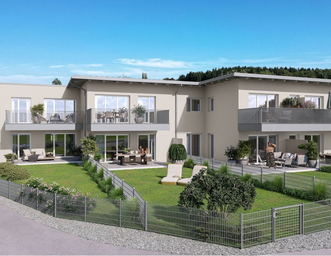 Neue 2 Zimmer Gartenwohnung | Perwang am Grabensee