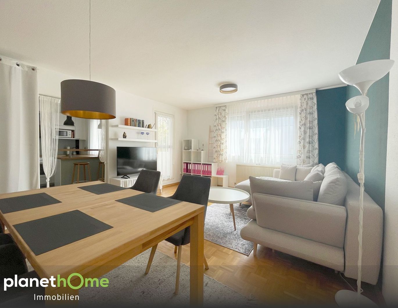 Wohlfühlen im grünen Hetzendorf: 2-Zimmer-Wohnung mit Loggia