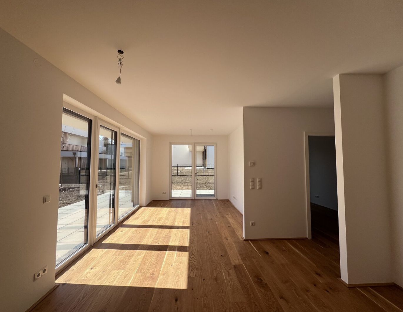 Energieeffizientes Neubauprojekt 3-Zimmer Gartenwohnung