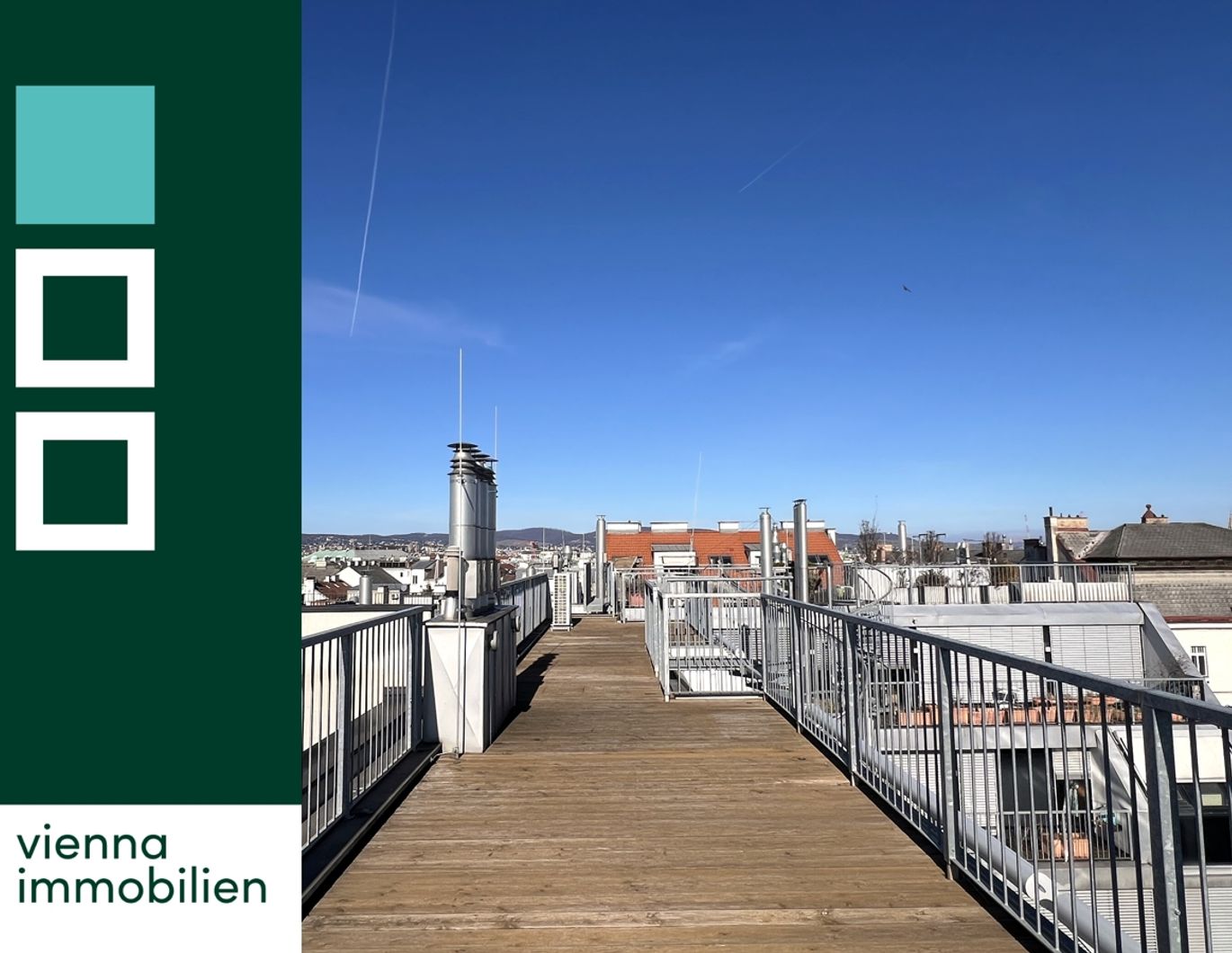 Große Dachterrasse | Maisonette-Wohnung in zentraler Lage