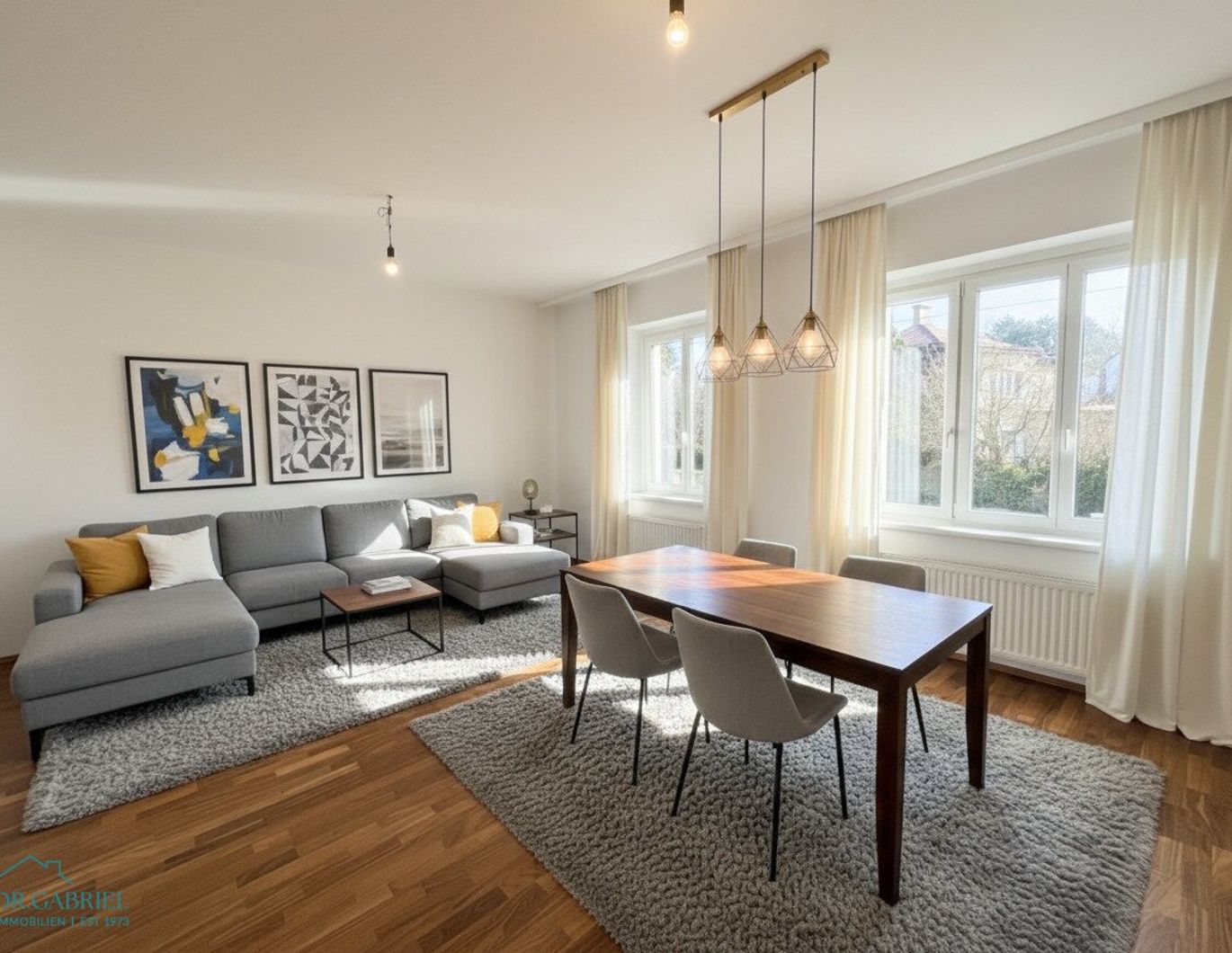 UNBEFRISTETE MIETWOHNUNG MIT GARTENMITBENÜTZUNG