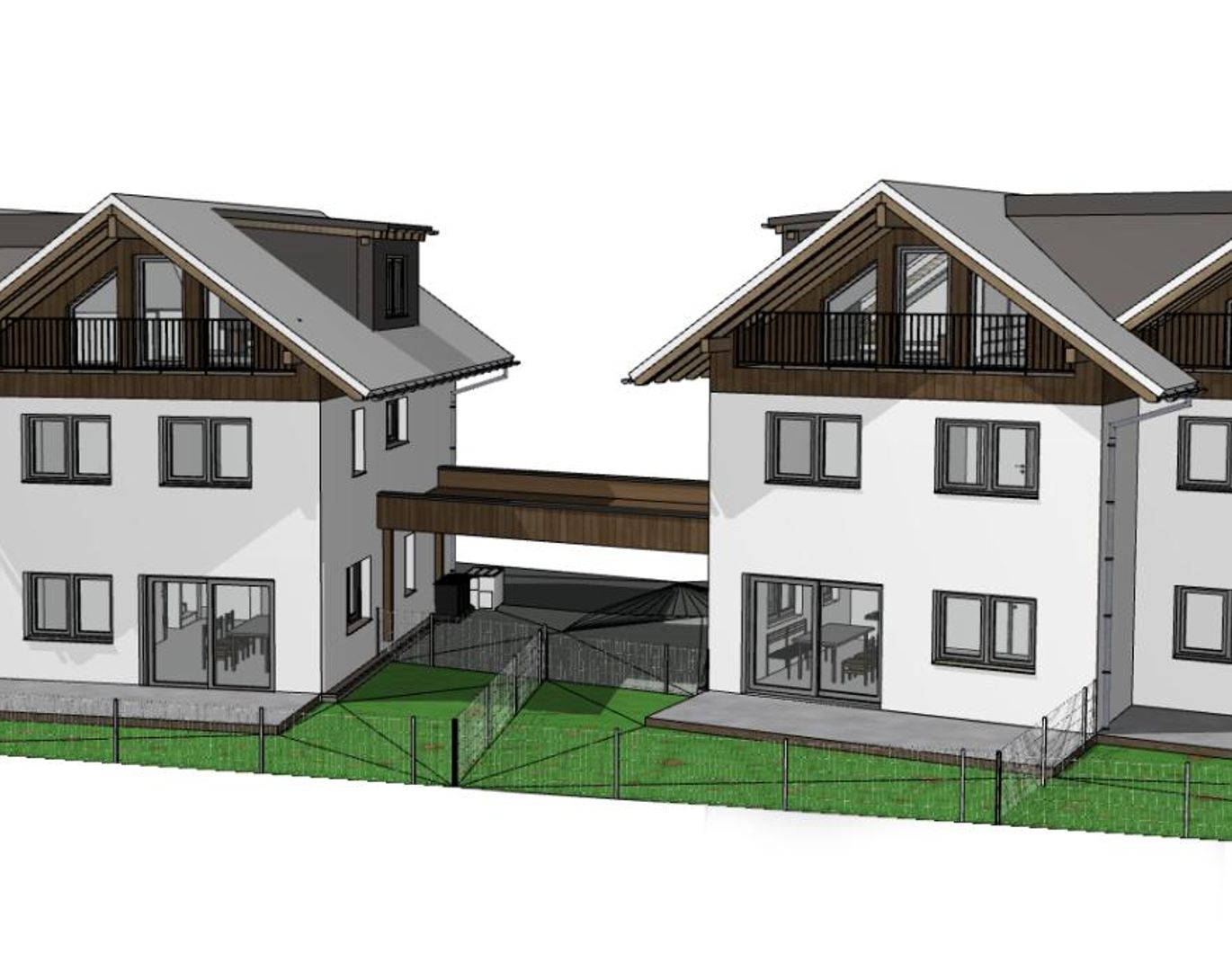 Exklusives Neubauprojekt: Moderne Doppelhaushälften mit Carport in attraktiver Lage