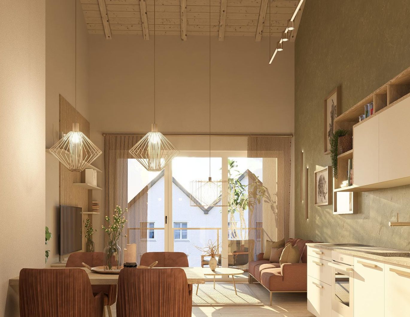 2-Zimmerwohnung im 1. Obergeschoss - Top 6