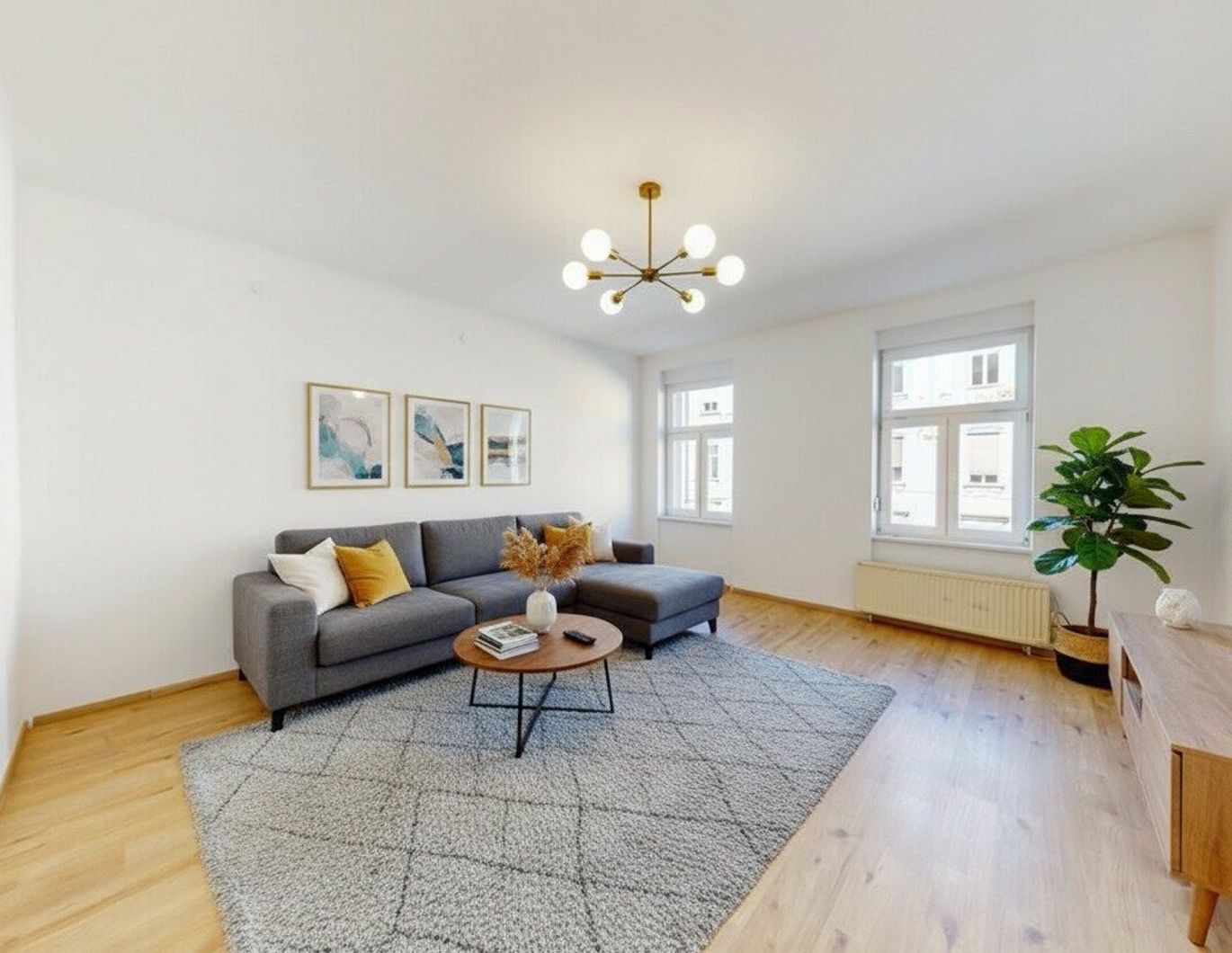 Raumwunder für Familien oder Wohngemeinschaften mit Balkon
