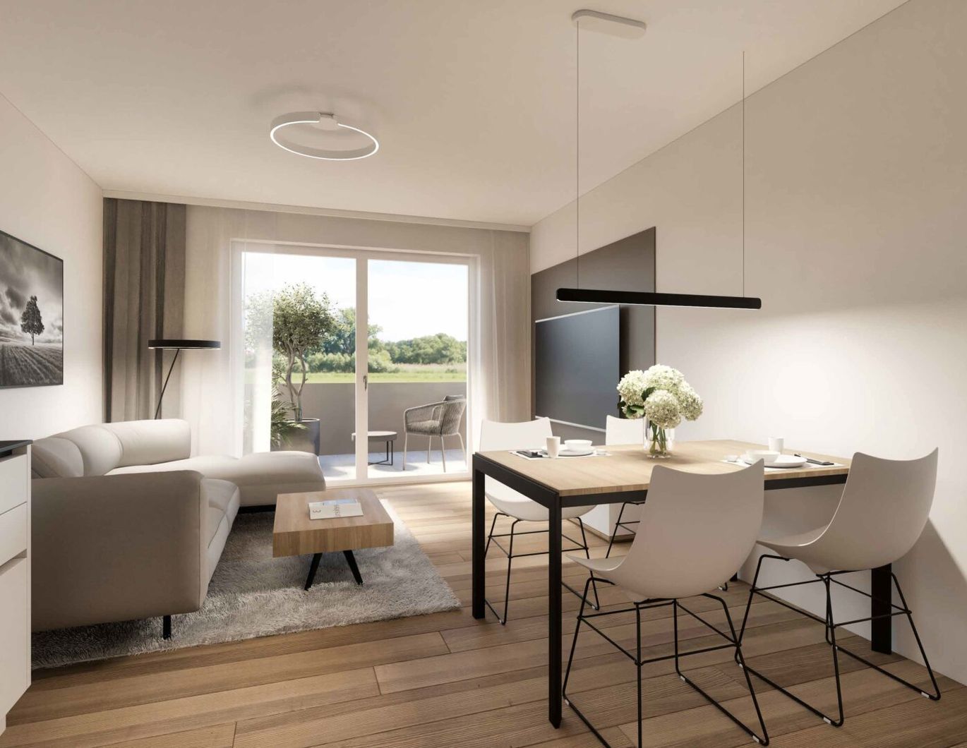 ERSTBEZUG! 2. Quartal 2026: Moderne 3-Zimmer-Wohnung mit Garten, Terrasse, Garage & Stellplatz in Attnang-Puchheim!