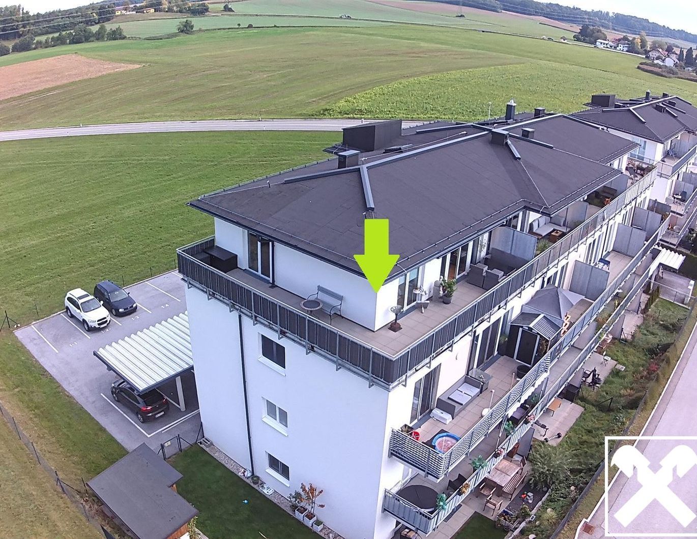 Modern - neuwertig - gemütlich! 3-Zimmer Wohnung mit Carport und PKW Stellplatz