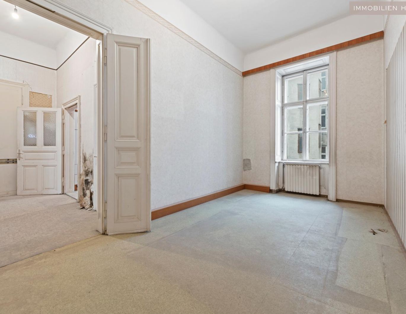 Top Preis Leistungsverhältnis nah dem Servitenviertel/Clusiusgasse, sanierungsbedürftig, ca. 68,47 m², Hofruhelage!
