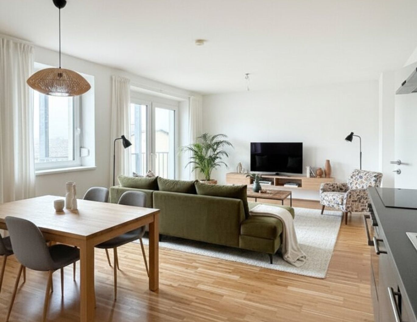 Zentrale 3-Zimmer-Wohnung mit Balkon in Tulln