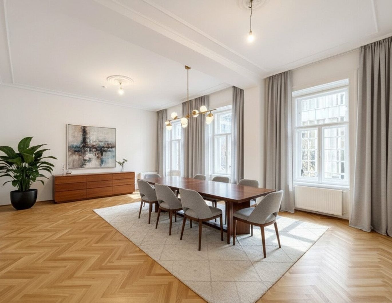 Traumhafte 5-Zimmer Altbauwohnung beim Palais Coburg