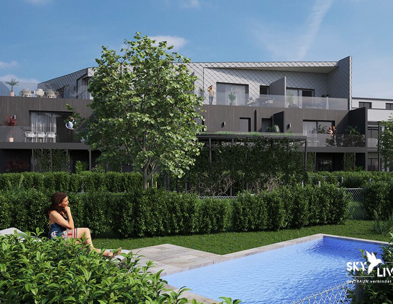 Neubauprojekt Traun - SkyLiving - VerTraun - Ankommen, Entspannen, Zuhause sein