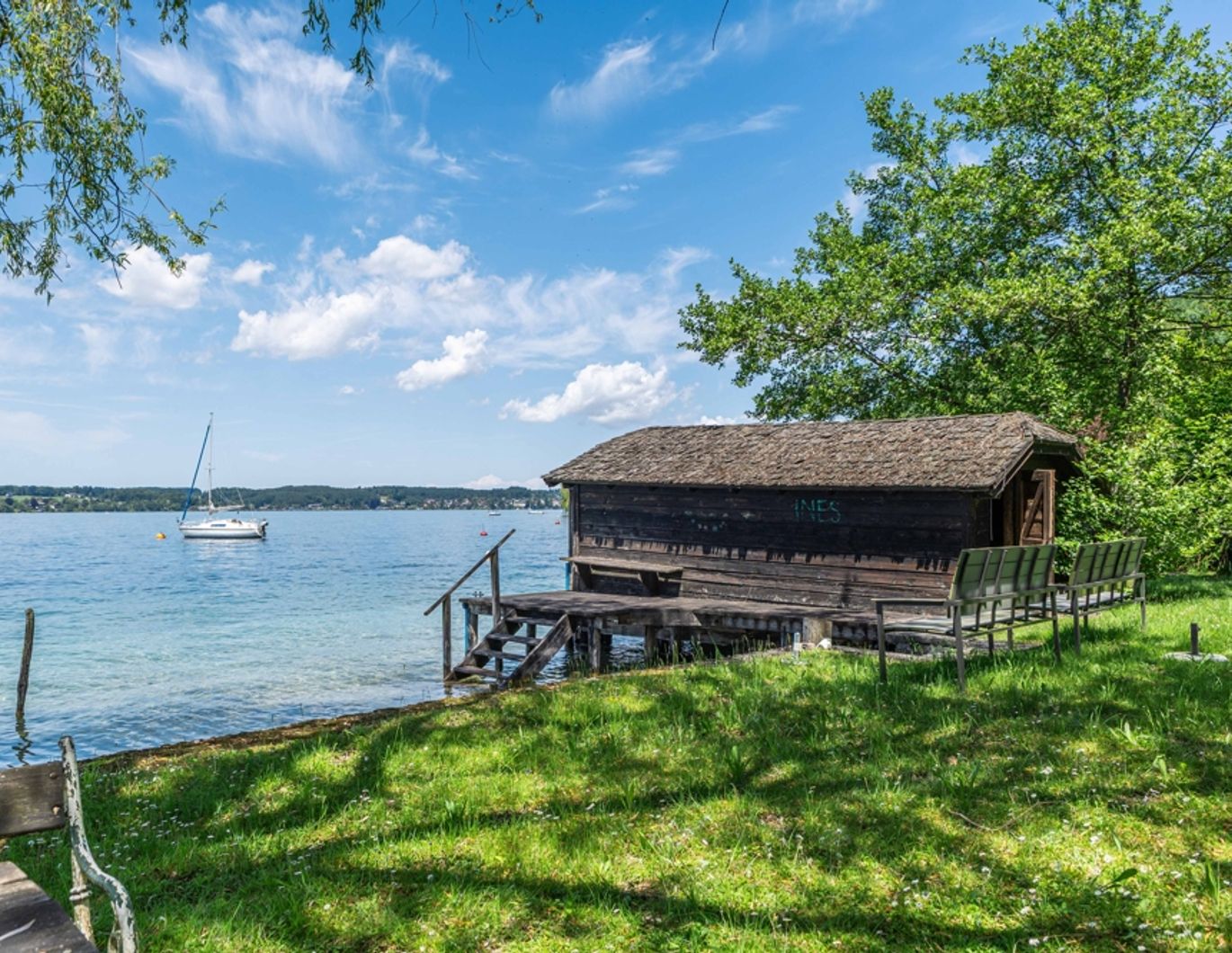 Einmalige Gelegenheit! Seeliegenschaft mit Bootshaus am wunderschönen Attersee