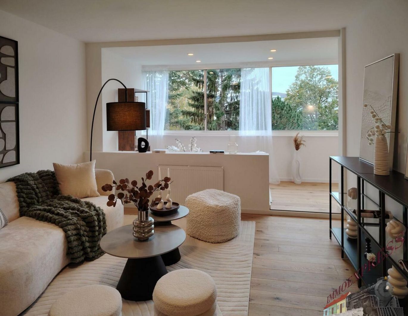 Helle 3-Zimmer-Wohnung mit tollem Ausblick in ruhiger Lage - rundum top saniert!