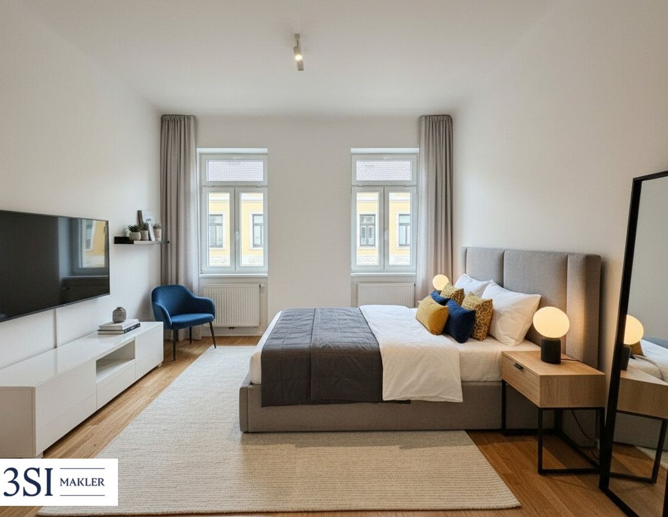 Helle 3-Zimmer-Wohnung mit tollem Grundriss in Toplage