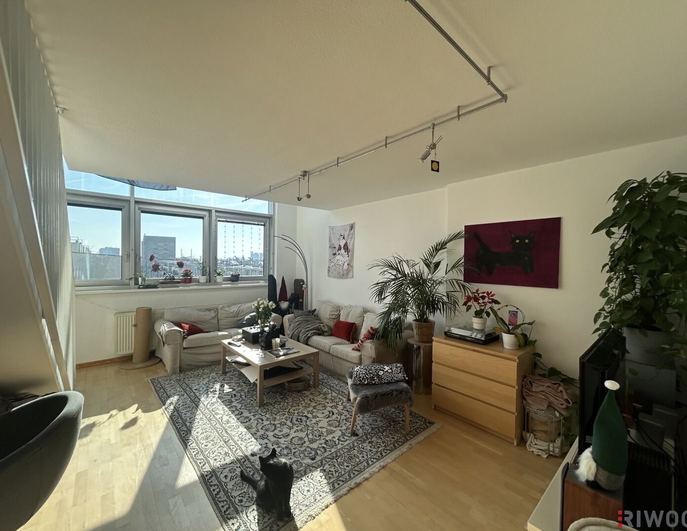 Nähe U1/U2 Praterstern - Vorgartenstraße und Messe Wien II Ruhelage II Garage vorhanden II möblierte Maisonettewohnung