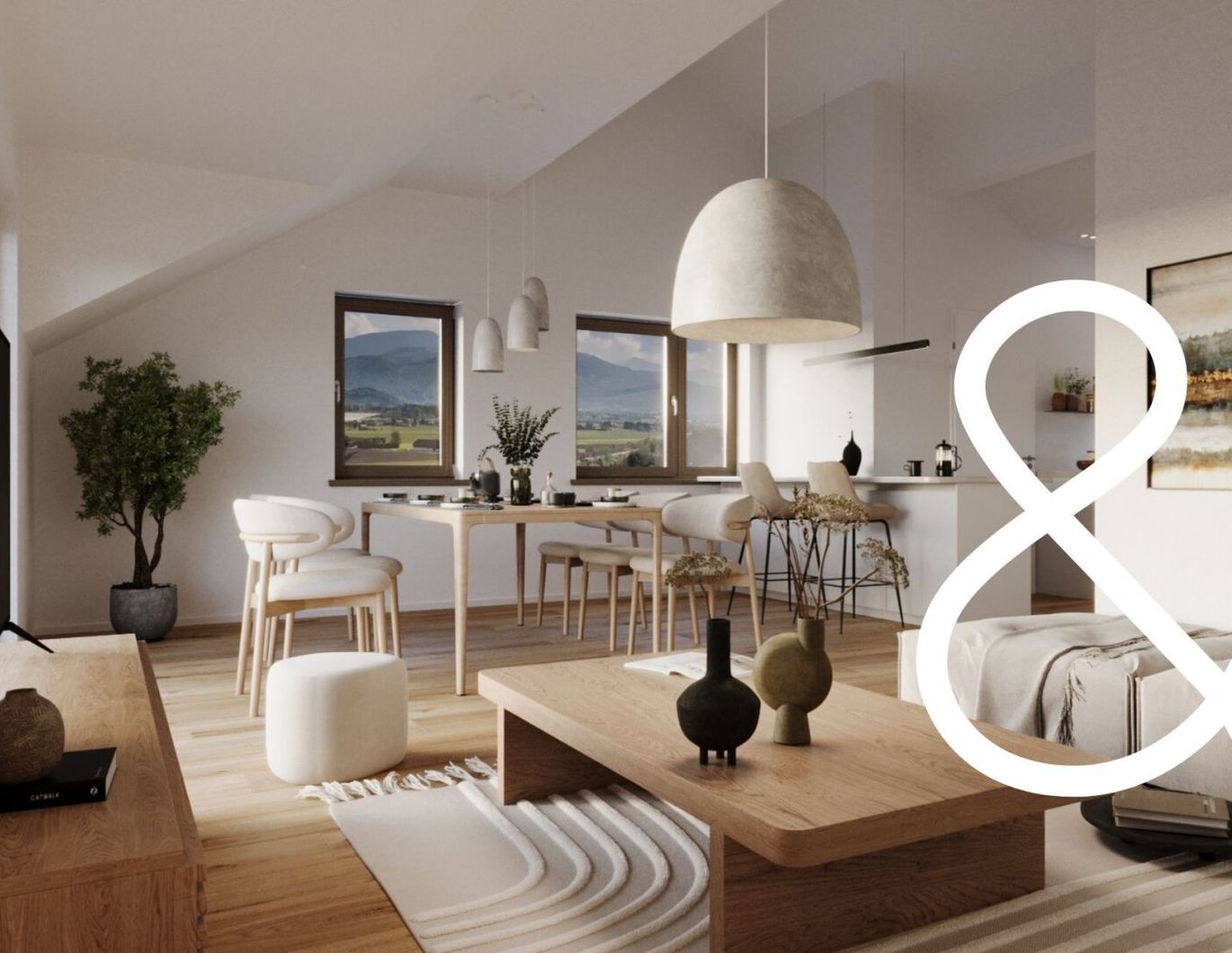 UNTERSBERGBLICK DELUXE! PROVISIONSFREIES 4-ZIMMER DACHGESCHOSSJUWEL