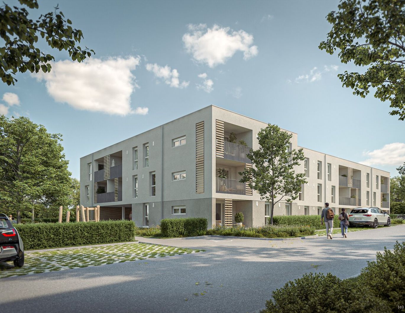 MIETKAUF - NEUBAU - Bezug Ende 2026 - Top 10 mit 2-Zimmer im 1. OG